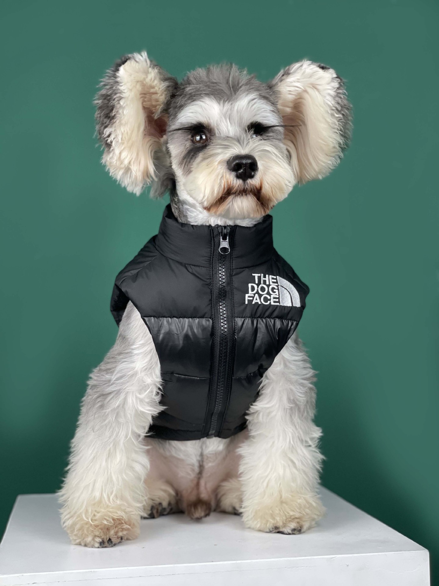 The Dog Face Waterproof Pet Puppy Winter Warm Luxury Down Jacket Parkas Coat Puffer Vest Dog Clothes