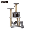 Large wooden scratch climbing tower fashion diy deluxe Cat Tree scratching post cat tree to ceiling