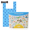Fully Compostable Disposable Poo Bag Customized Pet Biodegradable Corn Starch Dog Poop Bag vest handle Dog Poo Bags