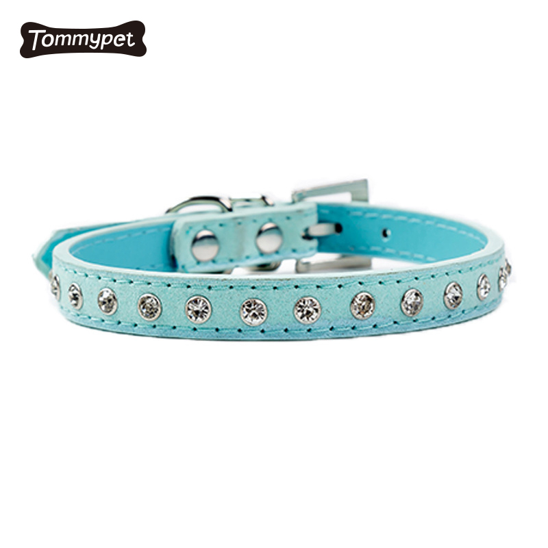 Cheap Price Pet collar Diamond Dog Collar Microfiber Soft and Comfortable Cat Collar