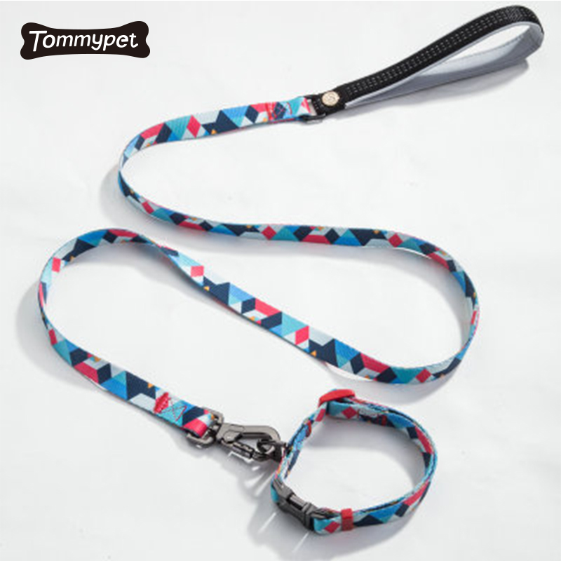 Dog Fashion Collar Custom Dog Luxury Collar Fit All Size Dogs fashion perros harness pet products 2021 collar and leash set