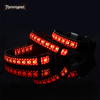 2021 Factory Night Safety Flashing Glow In The Dark Custom Fluorescent LED Pet Dogs Collars