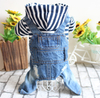 Private Label Manufacturers Custom Microfiber Cleaning Wear Jeans Four Legged Boy Pet Dog Clothes For Puppy