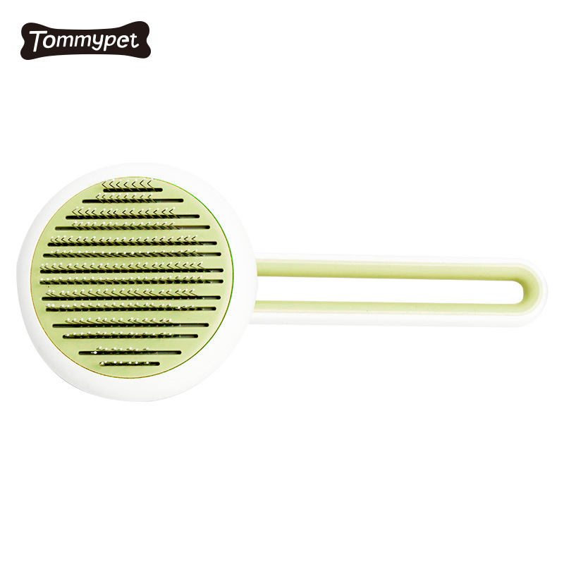 Pet Grooming Brush Self Cleaning Automatically Dog Cat Slicker Brush Remove Dog Hairs Pet Comb