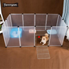 Pet fence indoor household small dog cat large space cage dog isolation net gate fence
