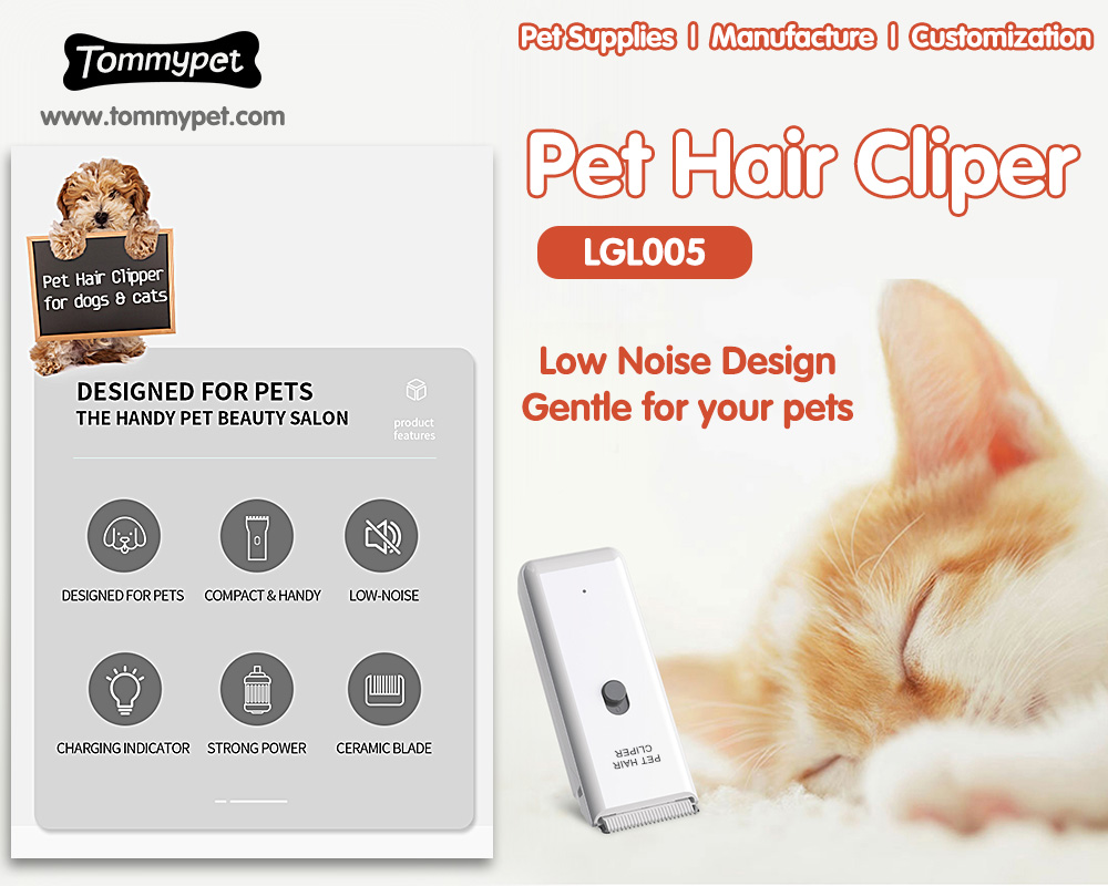 Tommy Pet for best professional pet hair trimmer dog clippers with vacuum attachment