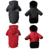 Plus Velvet Thickening Waterproof Warm Winter Quilted Luxury Dog Jackets Coats Hoodie Pet Clothes