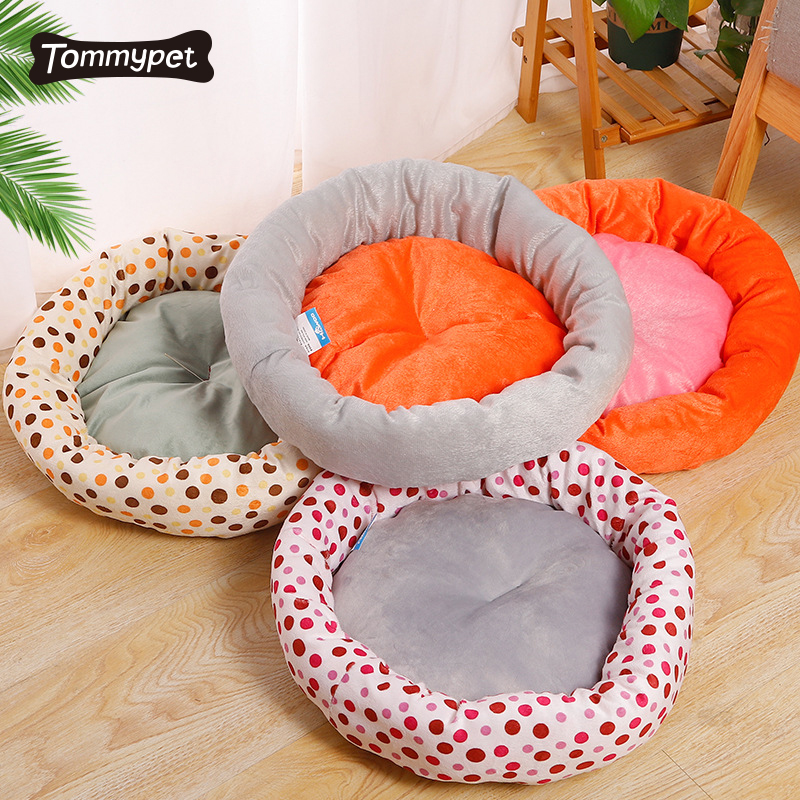 Cheap Price Dropshipping PP Cotton Stuffed Plush Pet Bed for Small Cats Dogs
