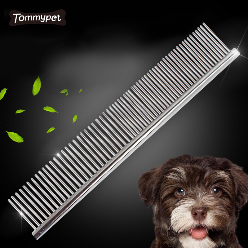 Amazon Best Seller Stainless Steel Metal Massage Grooming Pet Dog Comb for Pet Dog