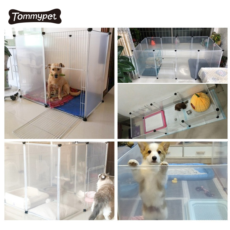 Pet fence indoor household small dog cat large space cage dog isolation net gate fence
