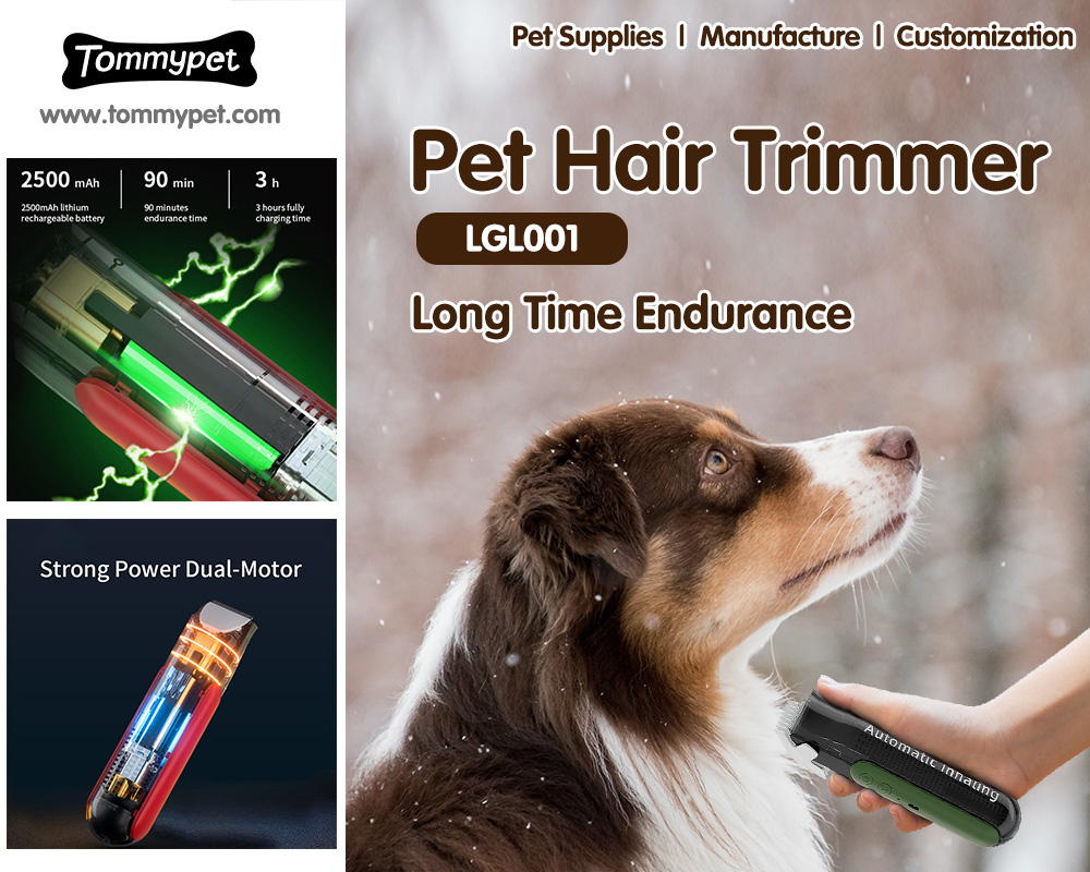 Tommy pet functional vacuum pet hair clippers