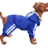 In Stock Sport Four Feet Waterproof Cotton Jean PE Coolmax Concise Ethnic Pet Hoodie Dog Clothes For Winter and Autumn