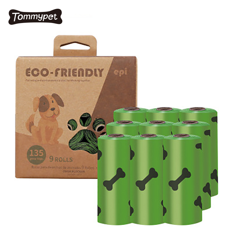 dispenser fabric flushable wholesale eco friendly pet dog poop paper bag for pet
