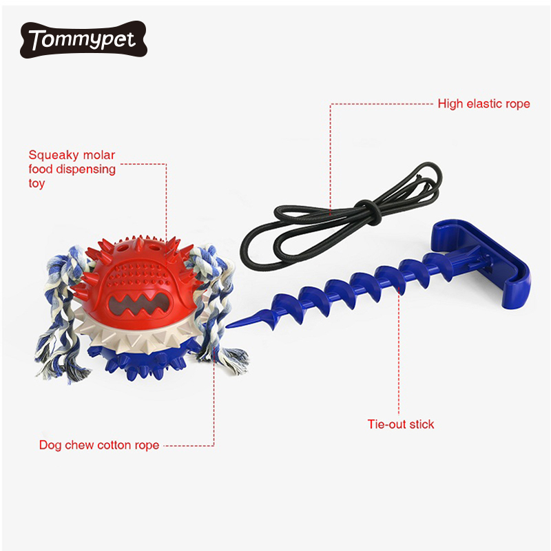 Amazon Best Sale Bite Resistant Color Training Pile Dog Chew Toy Toothbrush Silicone Teeth Clean Stick custom pet gadgets toys