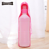 Cheap price wholesale 500 ML Portable Pet Dog Collapsible Travel Water Bottle